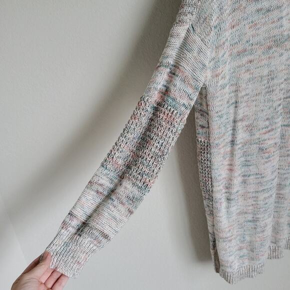 Alya Variegated Knit Cardigan Size Medium - Picture 7 of 11